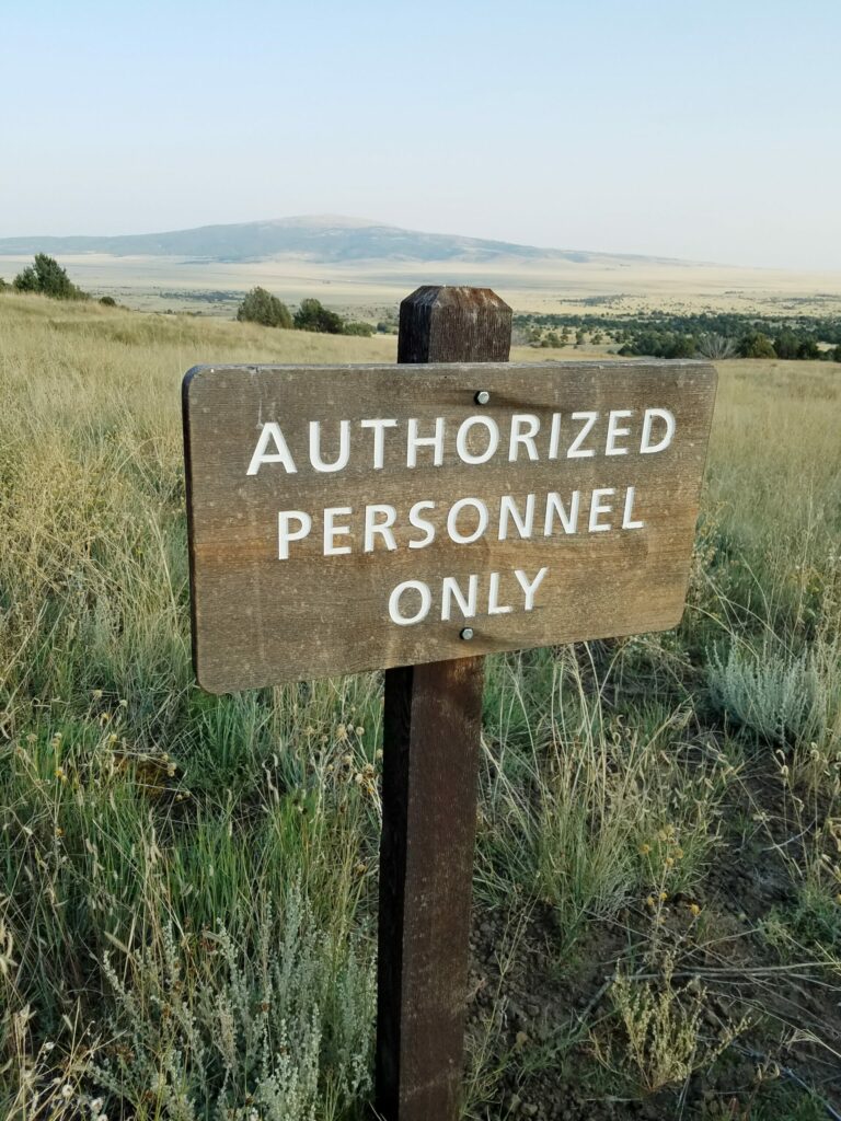 Authorized Personnel Only