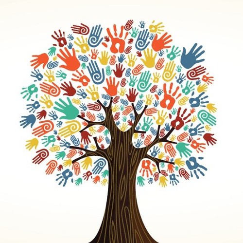 hands tree