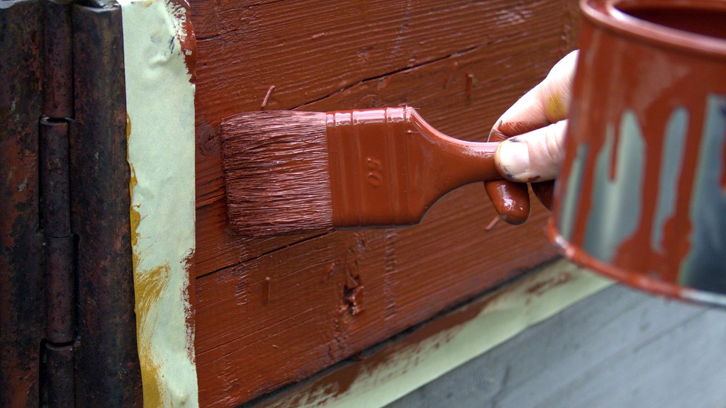 Urban Greening red paint job